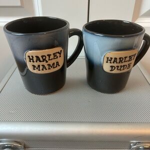 Harley Mama‎ & Harley Dude Coffee Mug Pair